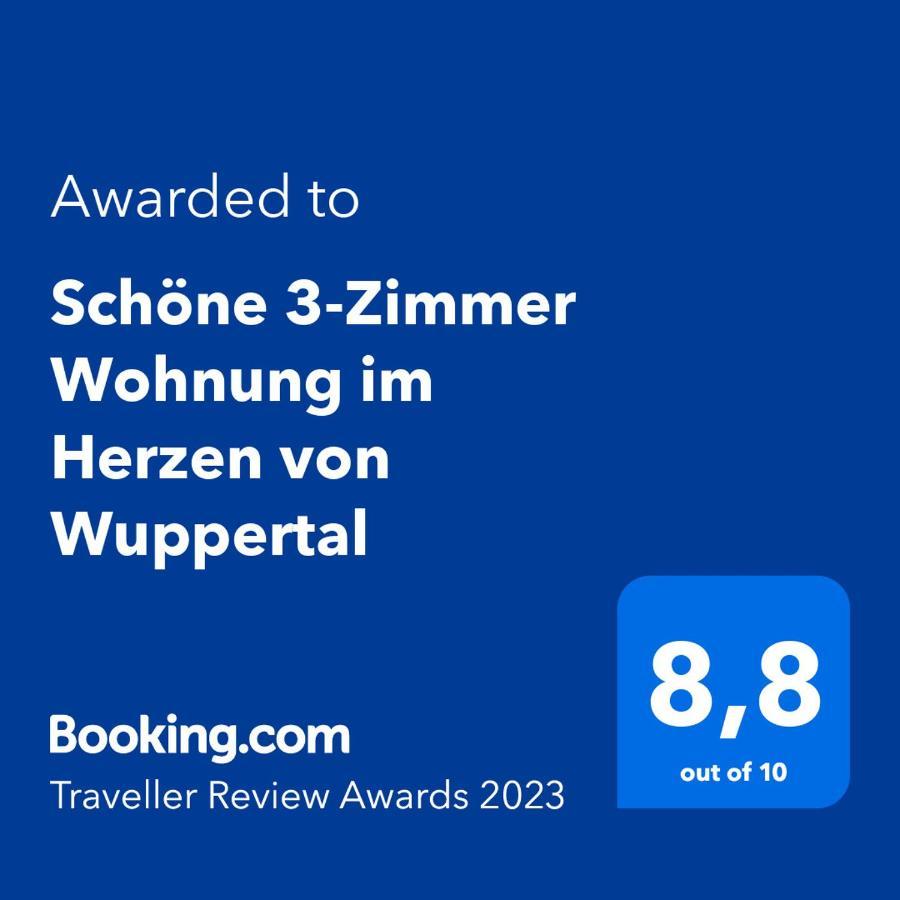 Schoene 3-Zimmer Wohnung Im Herzen Von Wuppertal Zewnętrze zdjęcie